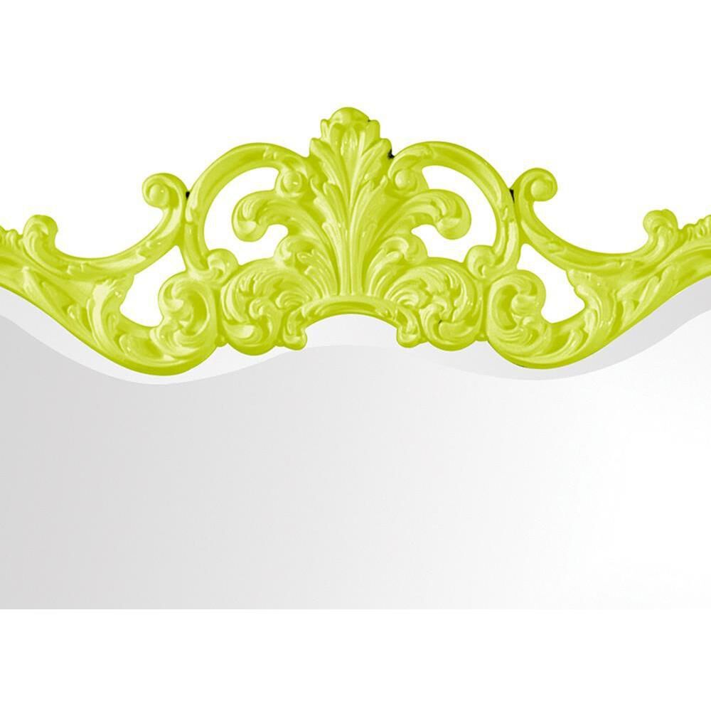 Talida 38 X 27 inch Glossy Green Wall Mirror